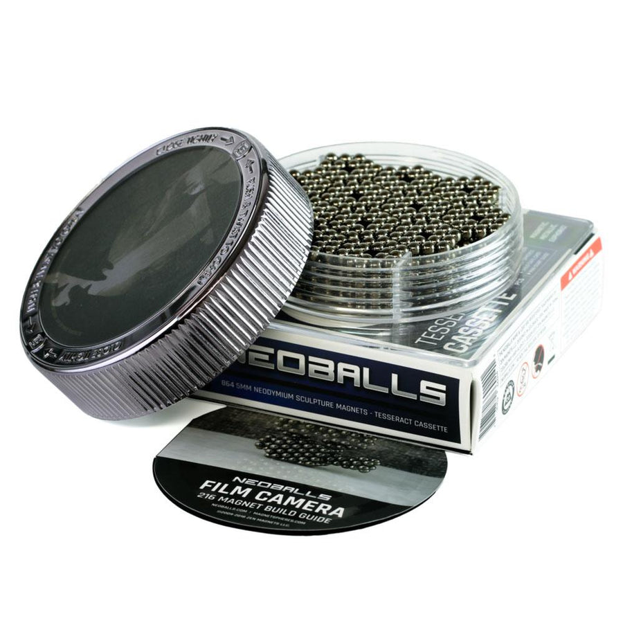 Tesseract Cassette: 864 Gun-Metal Neoballs Tesseract Cassette: 864 Gun-Metal Neoballs