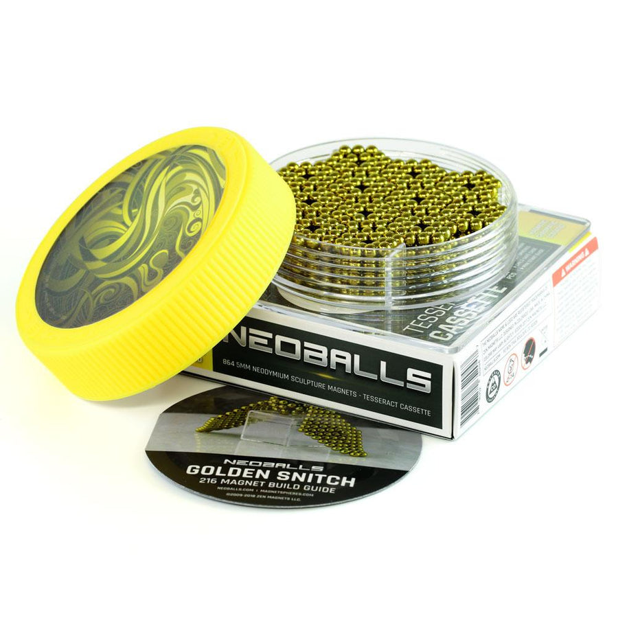 Tesseract Cassette: 864 Yellow Neoballs Tesseract Cassette: 864 Yellow Neoballs