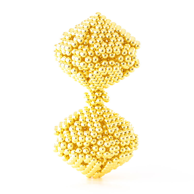 Tesseract Cassette: 864 22k-Gold Neoballs 5mm Magnetic Balls | Neoballs ...