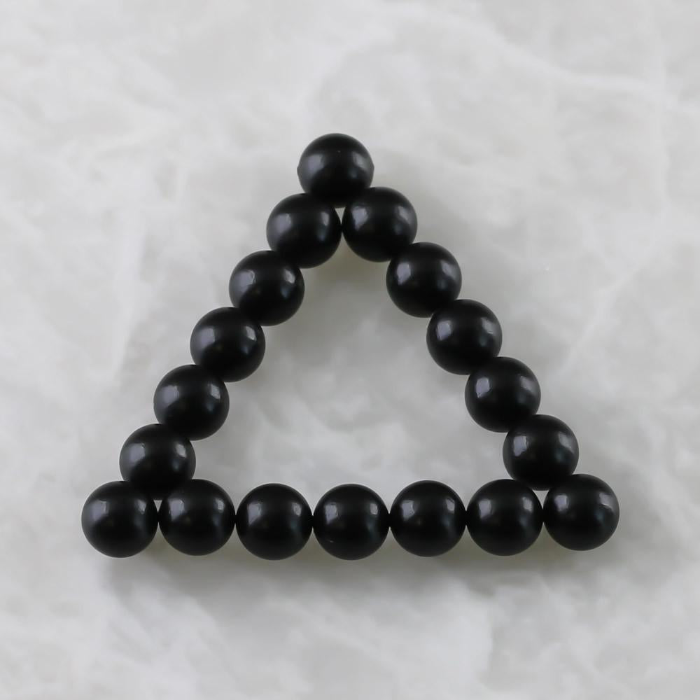 Black Polished Magnetic Balls Diameter (black Weak Magnetic) - Temu