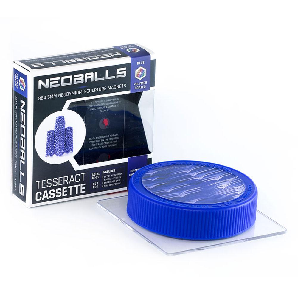 Neoballs Sfere magnetiche blu Tesseract Cassette - acquista su