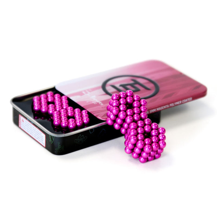 216 Set: Magenta Neoballs 5mm Magnetic Balls