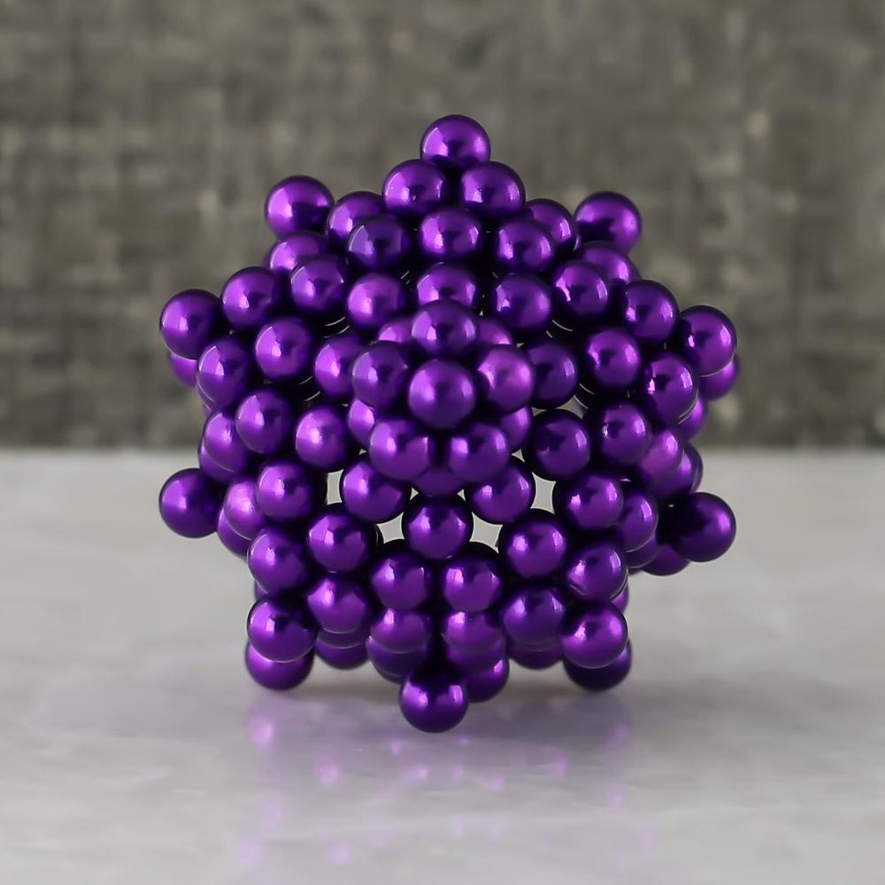 Omoballs 5mm 216 Magnetic Balls Color-Purple – OMO Magnetics