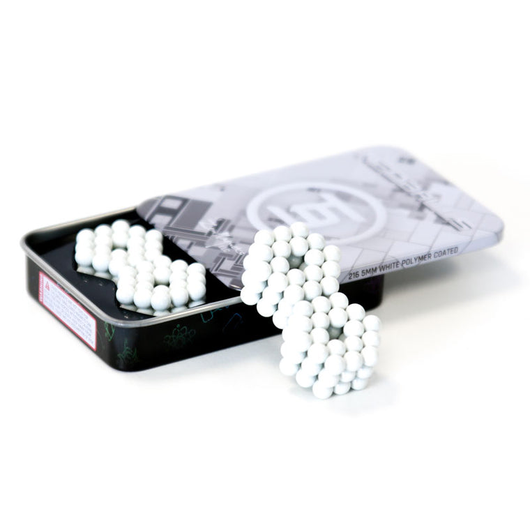 216 Set: White 5mm Magnetic Balls | Neoballs Marketplace Zen Magnets